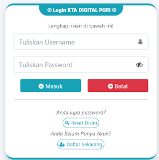 Register PGRI Tulang Bawang Barat - Persatuan Guru Republik Indonesia Cabang Tulang Bawang Barat